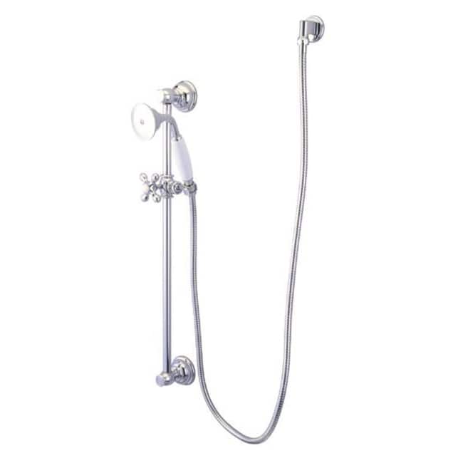 Kingston Brass Made To Match Shower System with Hand Shower, Slide