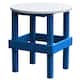 Option Blue with White Top