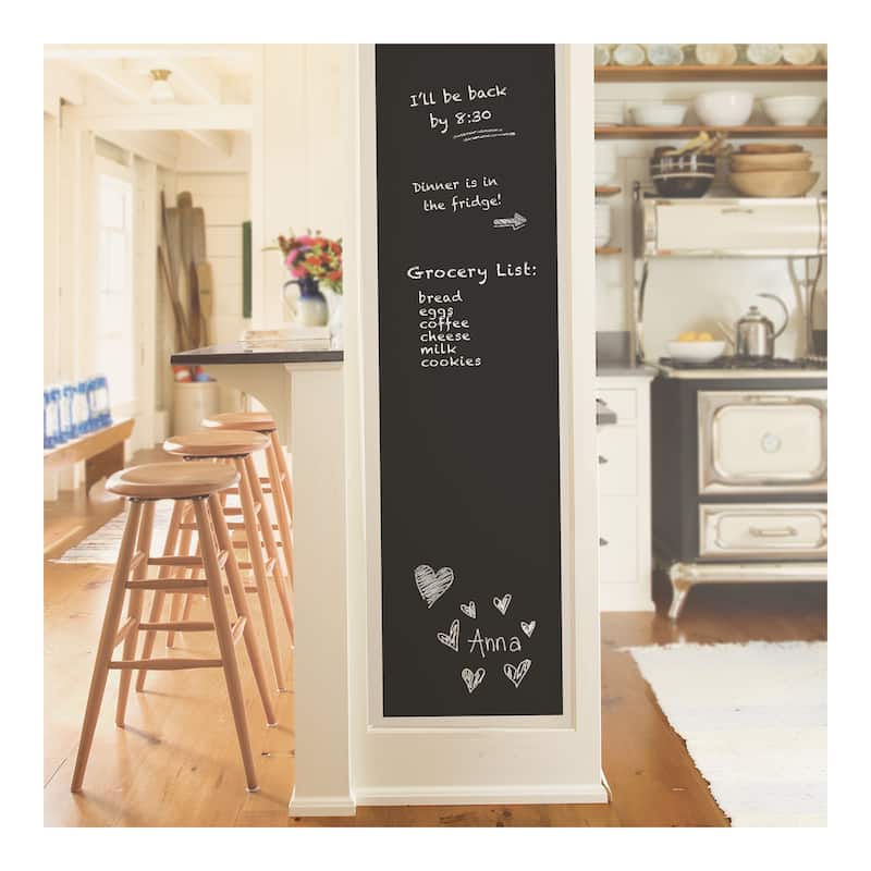 NuWallpaper Vintage Chalkboard Peel & Stick Wallpaper - 216in x 20.5in x 0.025in