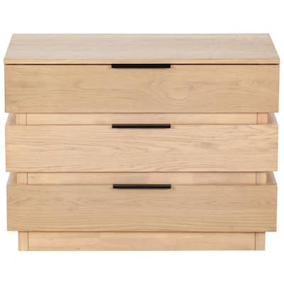 SAFAVIEH Couture Titus 3 Drawer Stacked Chest