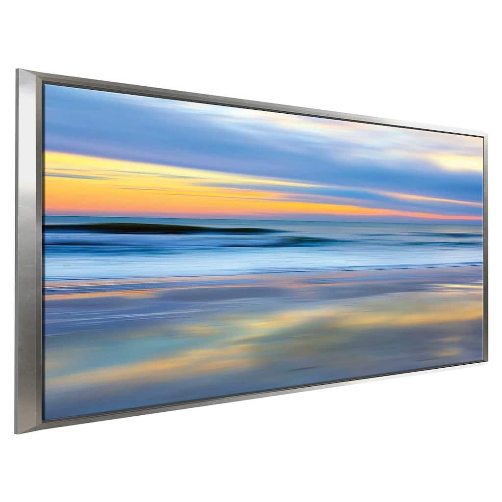 "Pastel Sunset" Print on Floating Canvas
