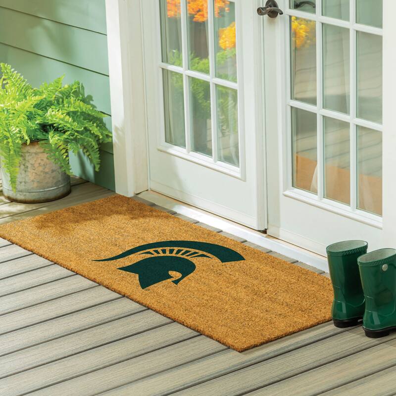 Michigan State University Full Color Indoor/Outdoor Coir Mat - 60" x 24"