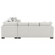 preview thumbnail 11 of 16, Ashford Chenille Upholstered Sleeper Sectional Sofa Greige