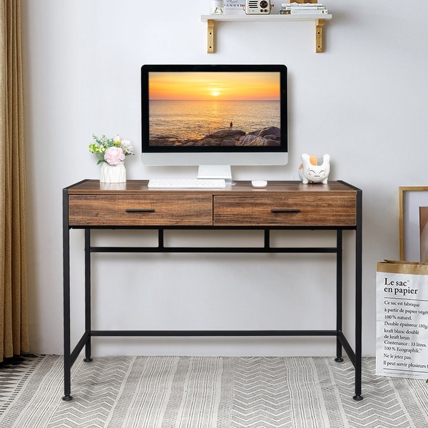 Desk with drawers on sale under 100