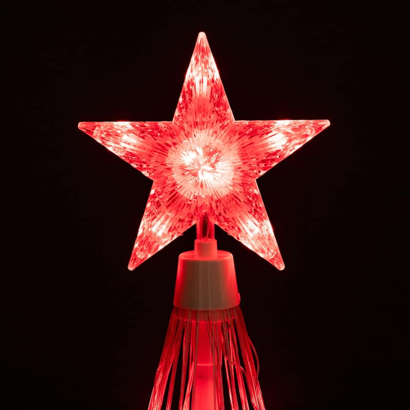 4' Red LED Lighted Christmas Tree Show Cone Outdoor Decoration