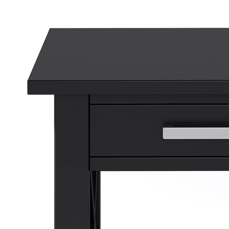 WYNDENHALL Waterloo SOLID WOOD 21 inch Wide Square Contemporary End Side Table - 21 inch Wide