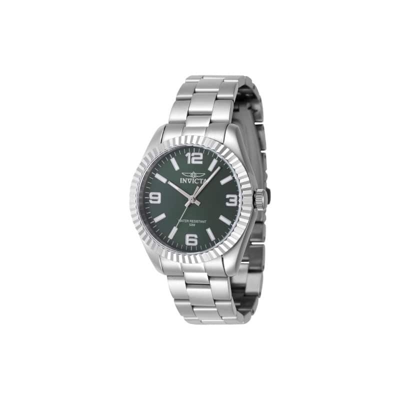 Invicta Women's 47465 Specialty Quartz 3 Hand Green Dial Watch