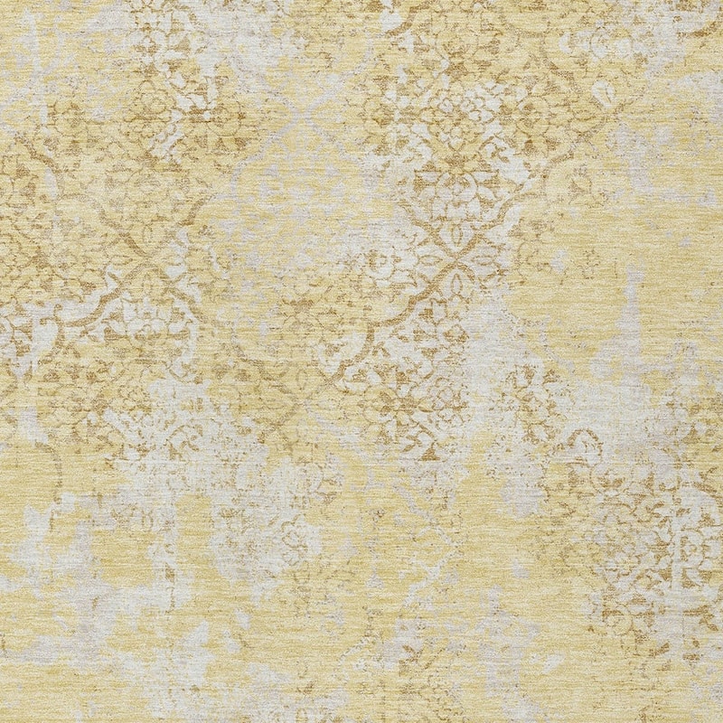 HomeRoots Floral Transitional Rectangle Outdoor Rug