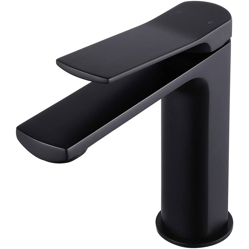 Dyconn Faucet Single-Handle Bathroom Vanity Faucet - N/A - Black