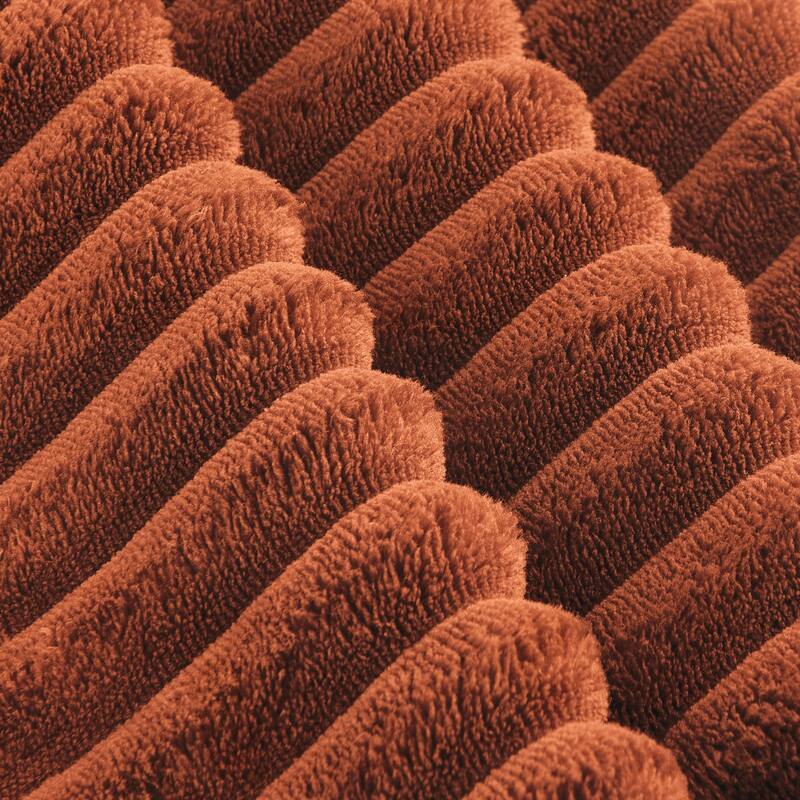 Sectional Couch with L-Shape Chaise, Modular Sofa with Movable Ottoman