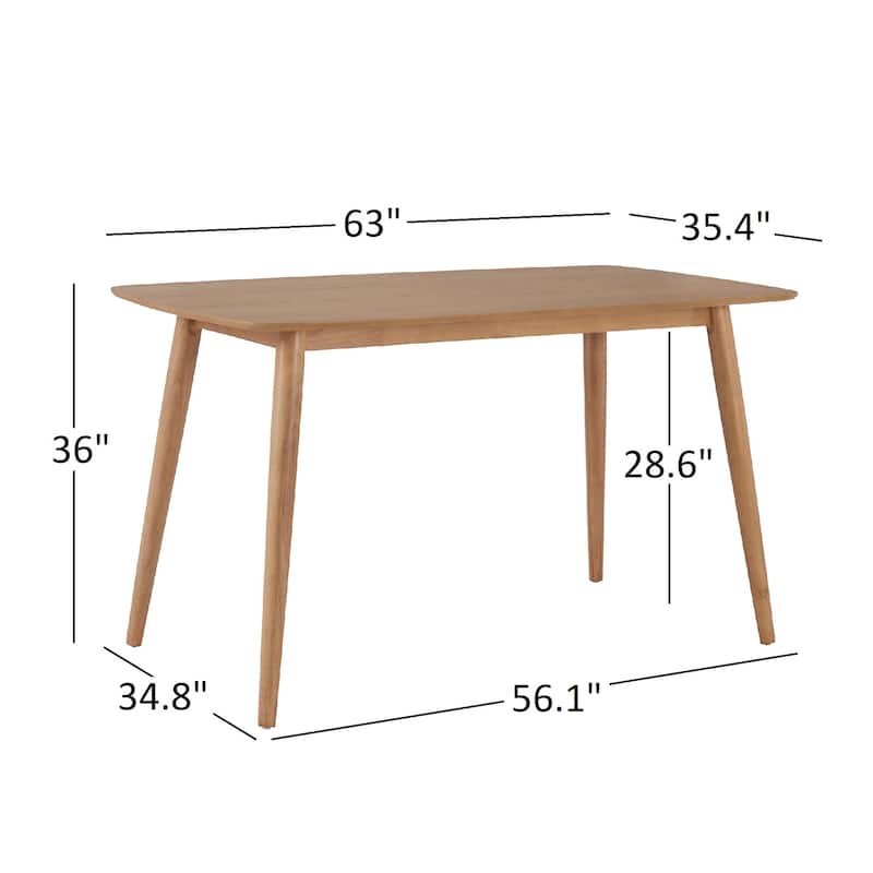 Norwegian Danish Mid-Century Counter Height Dining Table by iNSPIRE Q Modern