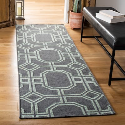 SAFAVIEH, Handmade Flatweave Dhurries Ursa Moroccan Wool Rug