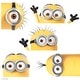 preview thumbnail 1 of 2, Yellow Despicable Me 3 Peeking Minions Giant Wall Decals by RoomMates