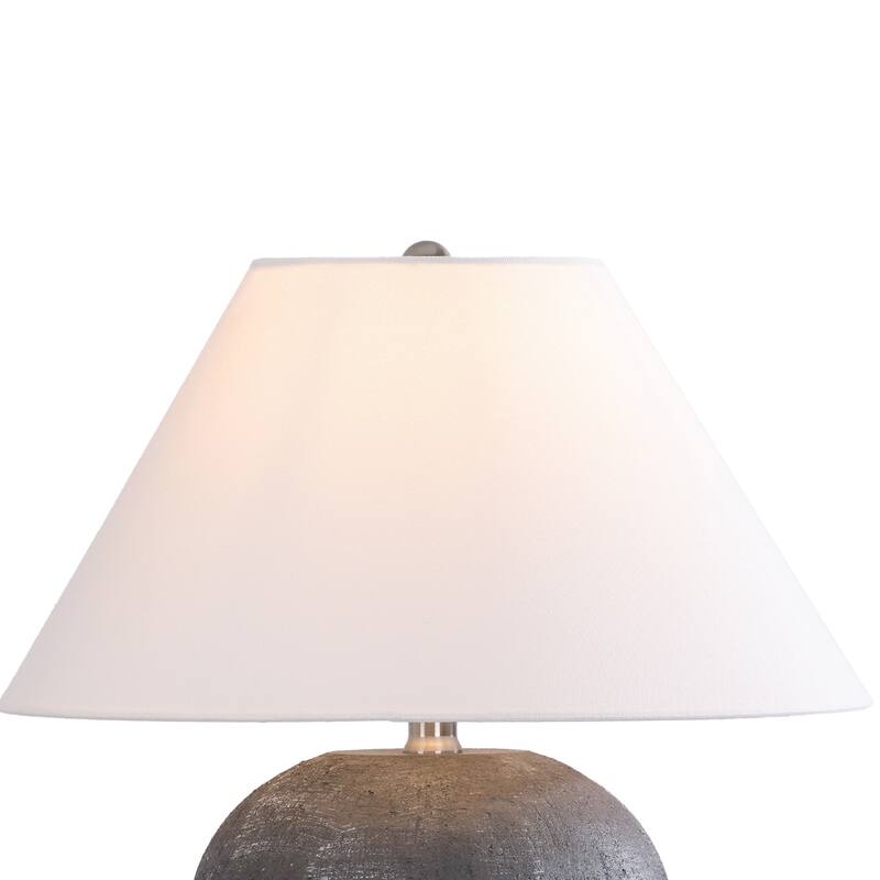 Global Accent Ceramic Table Lamp with Linen Shade