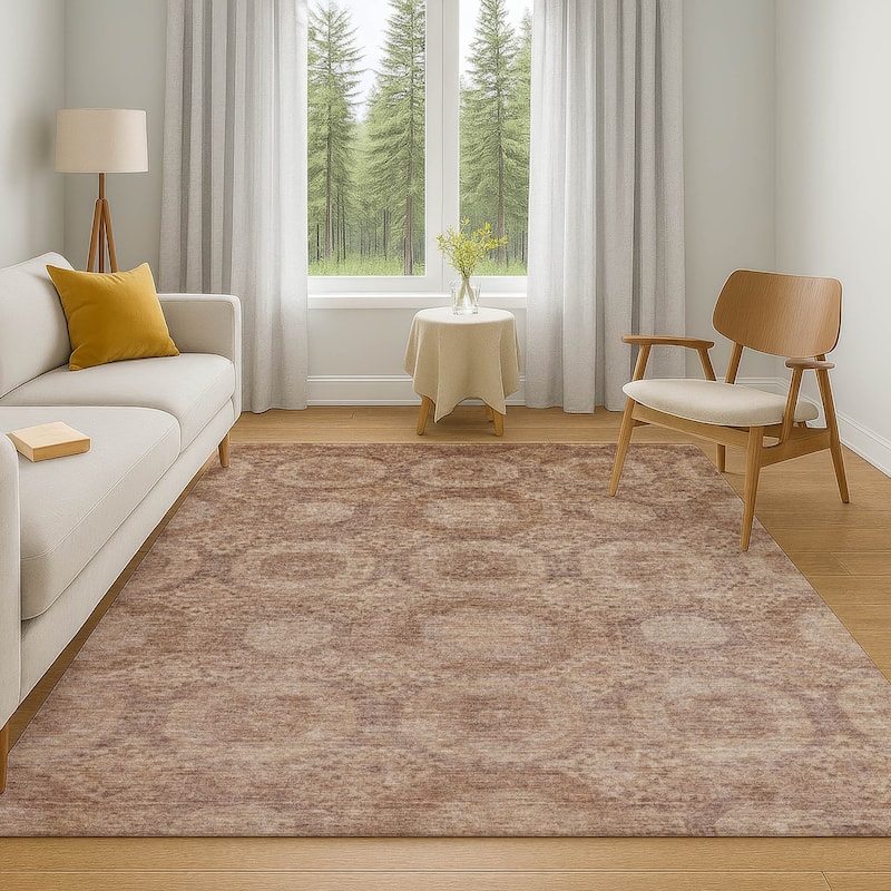 Premium Washable Super Soft Vintage Traditional Mayfield Rug
