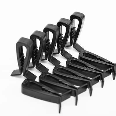 Art3d Universal Ceiling Mounting Clips-Heavy-Duty, Tool-Free Installation-50pcs - N/A