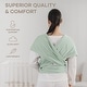 preview thumbnail 8 of 35, Baby Wrap Carrier, Soft & Secure Infant Wrap by Comfy Cubs