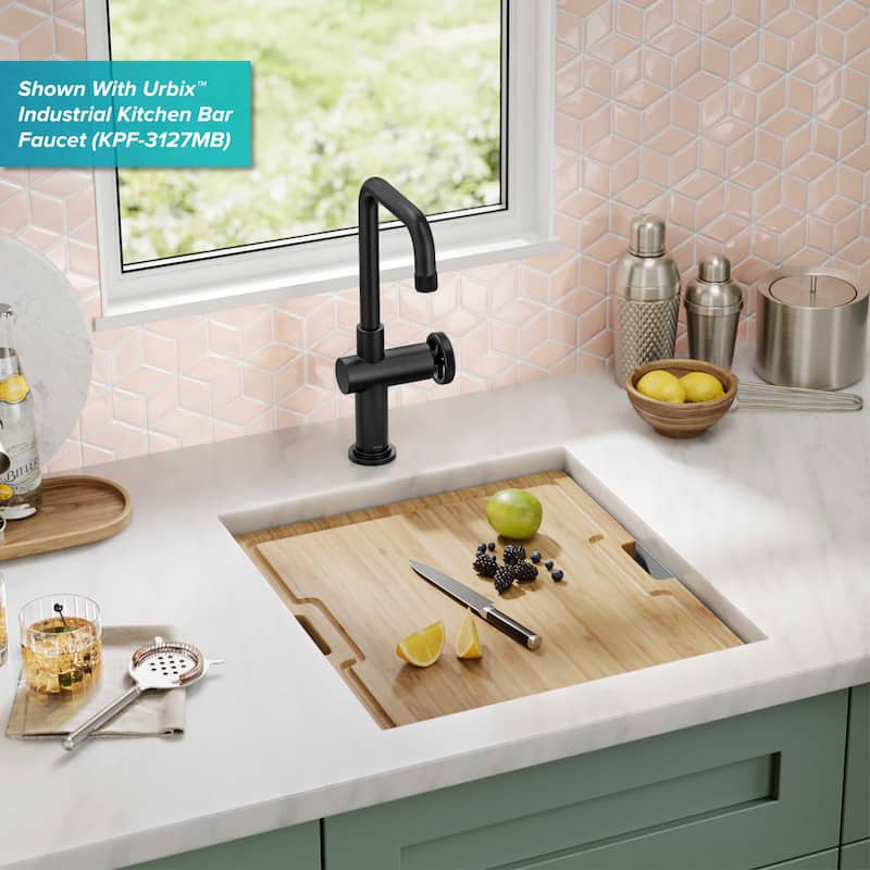 KRAUS Kore Workstation Undermount Stainless Steel Kitchen Sink