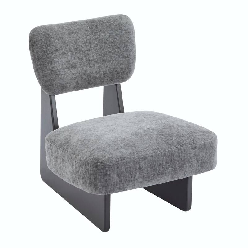 Minimalist Accent Chairs Set - Wood Frame