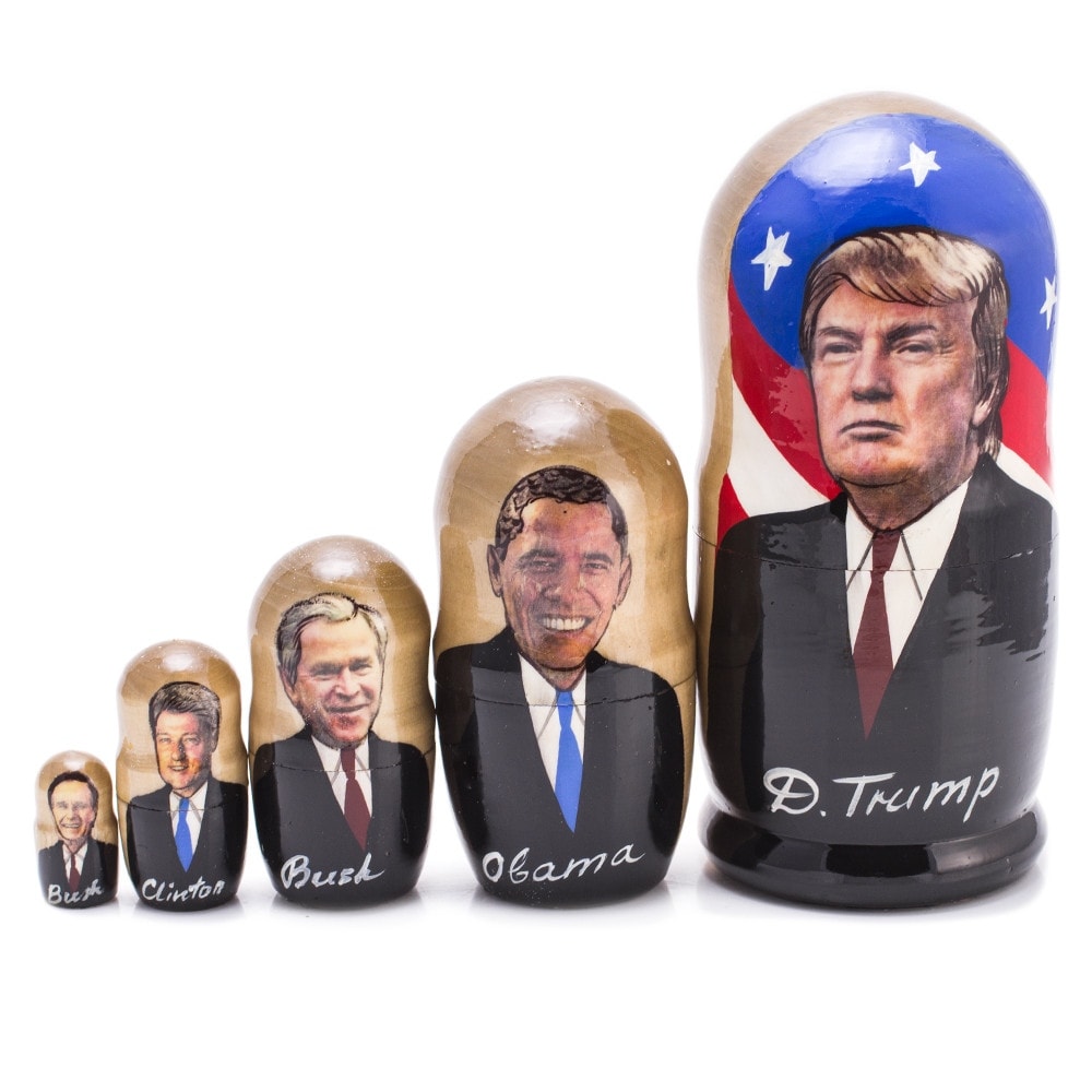 trump russian nesting dolls