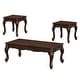 preview thumbnail 11 of 30, Hernen Carved Wood Frame 5-Piece Living Room Set