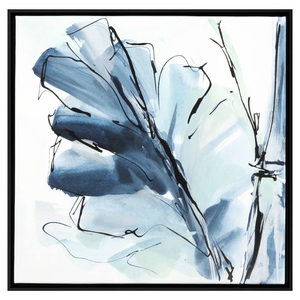 Luxe Banana Leaf I - Giclee on Canvas