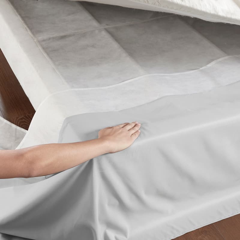 Madison Park Simple Fit Wrap Around Adjustable 26-inch Drop Bedskirt