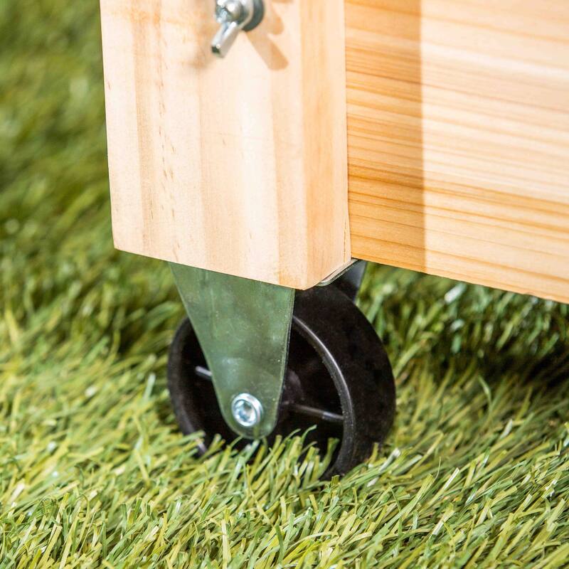 22" Wooden Raised Bed Garden