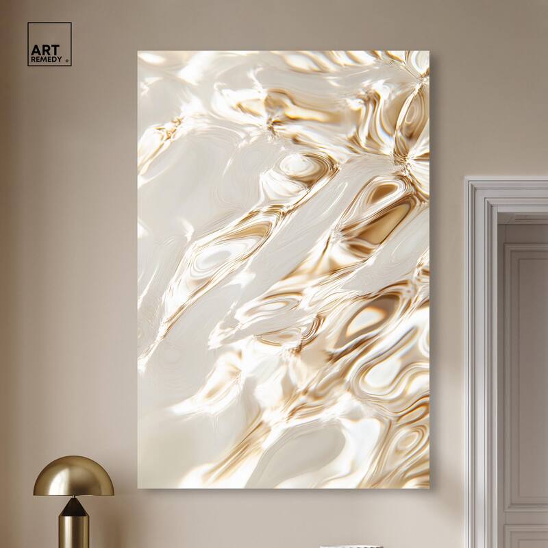 Light Reflections II Canvas by Art Remedy, Gallery Wrapped
