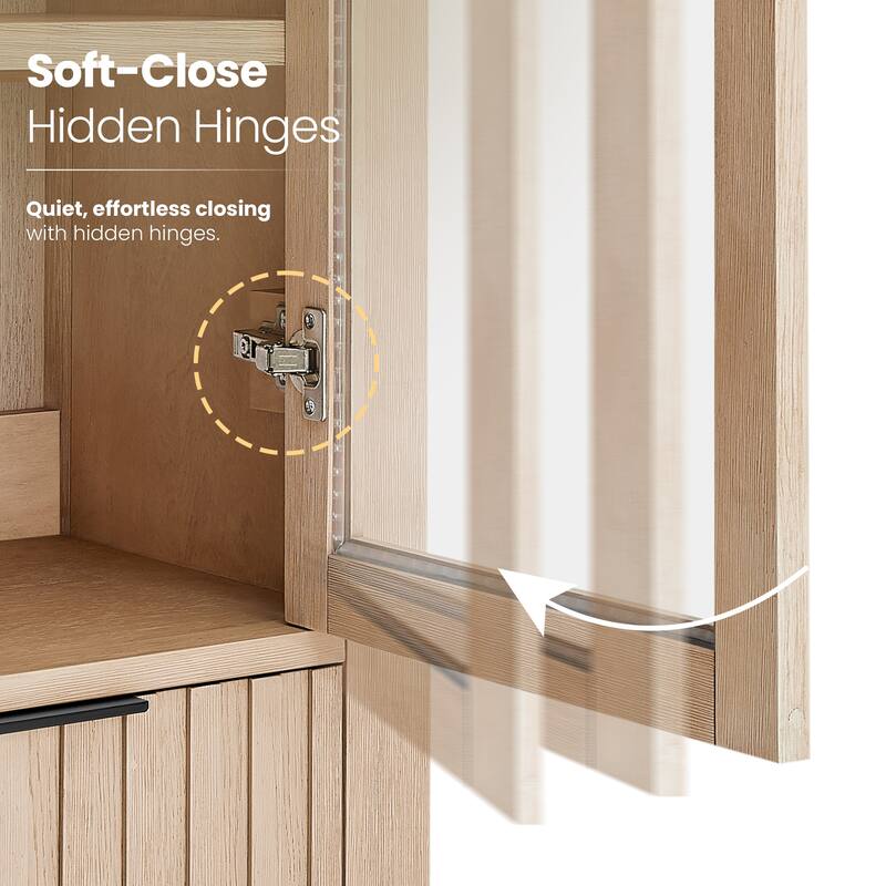 Shenzhen Solid Wood Bathroom Storage Cabinet