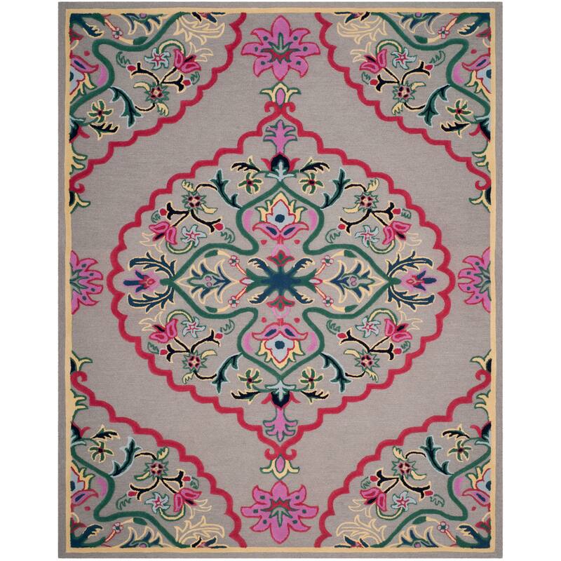 SAFAVIEH Meadow Heidegret Modern Abstract Rug