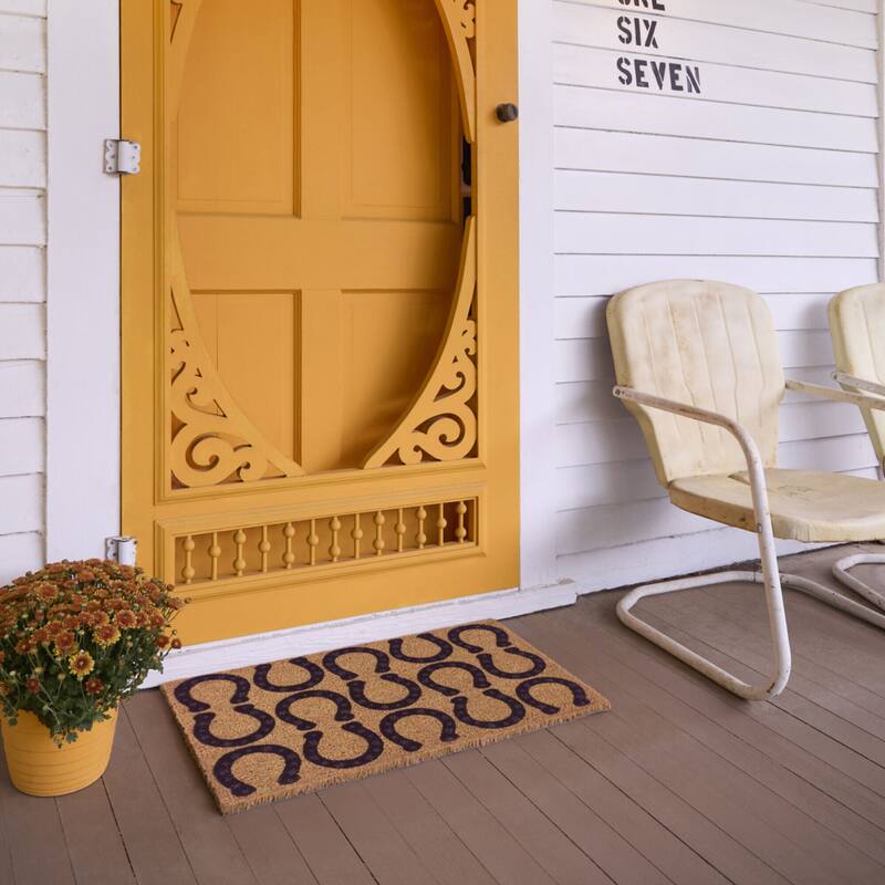 Horseshoe Western 18" x 30" Doormat - 18" x 30"