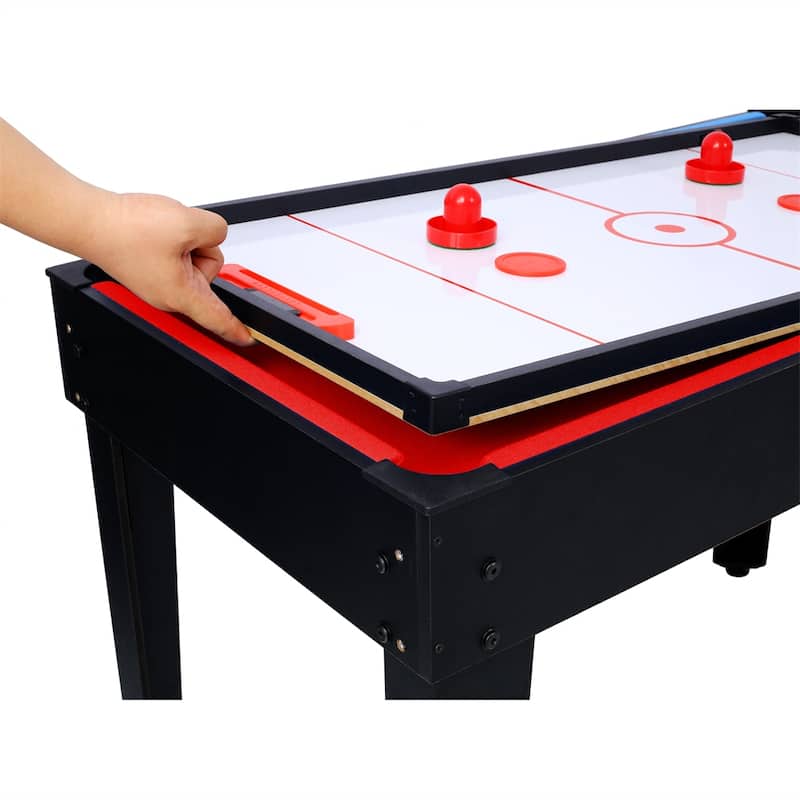 5-in-1 Multi-Game Table Billiards,Push Hockey,Foosball,Ping Pong Etc.