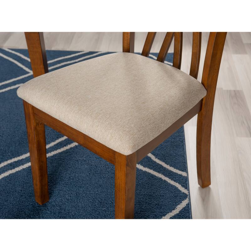 Linon Castine 7-Piece Farmhouse Dining Set