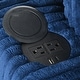 preview thumbnail 39 of 71, GDFStudio - Polyester 50.9" Loveseat Chaise Lounge Chair with Cup Holders