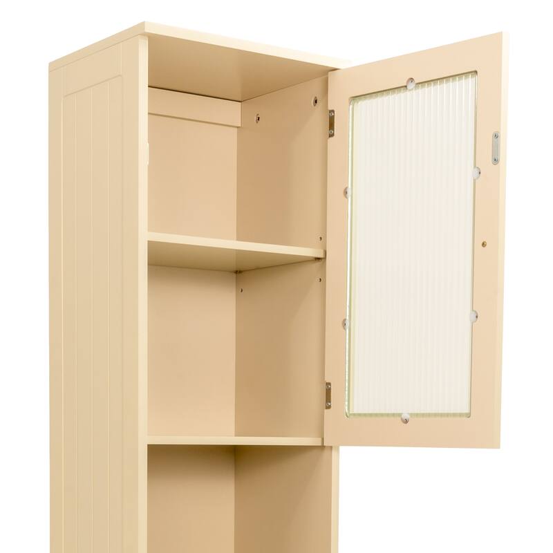 70.9" H Bathroom Storage Cabinet with 2 Doors & 1 Drawer,Freestanding Storage Tower