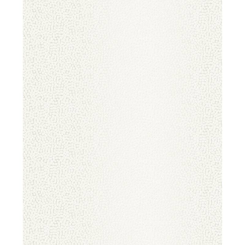 Decorline Ostinato White Geometric Wallpaper - 20.5in x 396in x 0.025in
