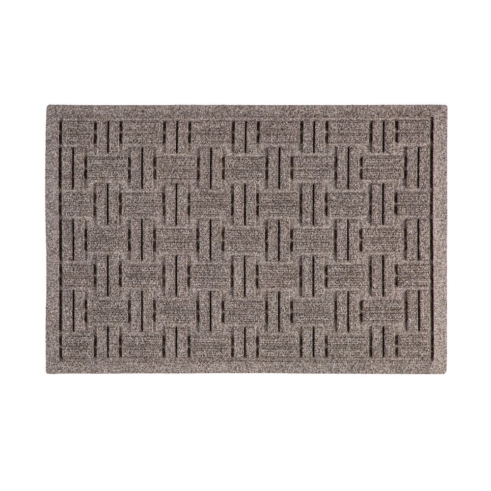20" x 30" Waterhog Indoor/Outdoor Rug, Basketweave - 20" x 30" Rectangle