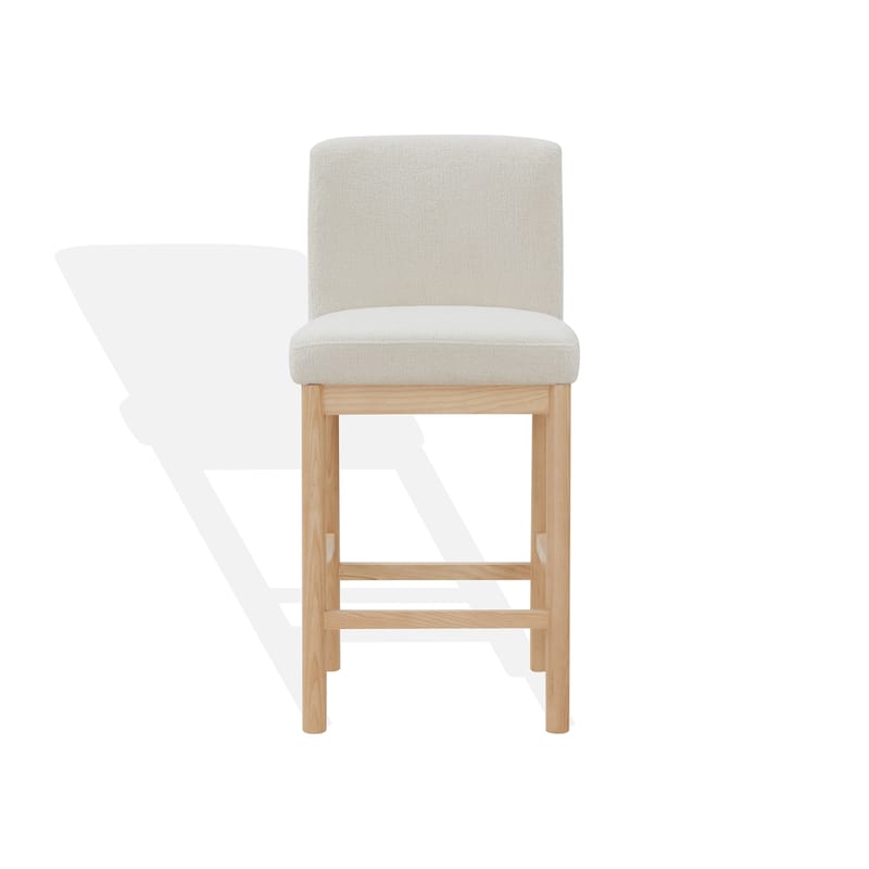 SAFAVIEH Couture Halcy Boucle 26-inch Counter Stool - 19Wx22Dx38H