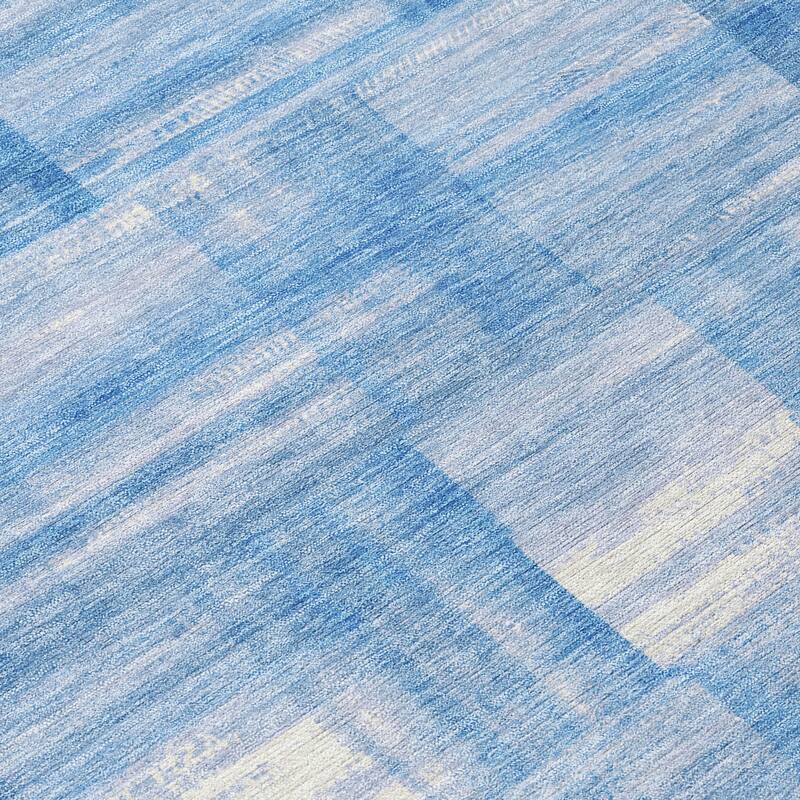 Machine Washable Indoor/ Outdoor Solid Hatches Chantille Rug