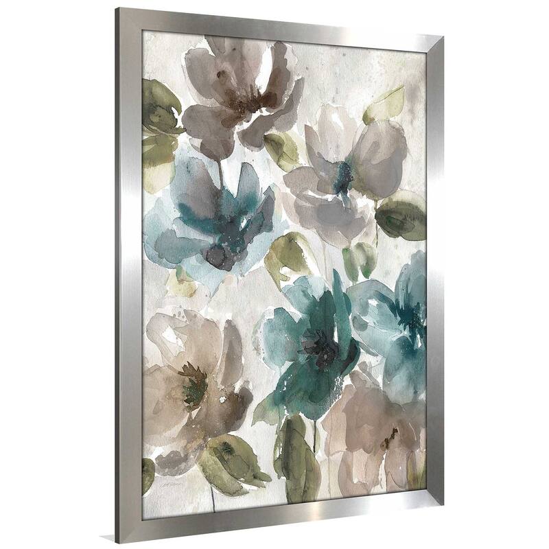 "Topaz Garden I (Vertical)" by Carol Robinson Print on Acrylic