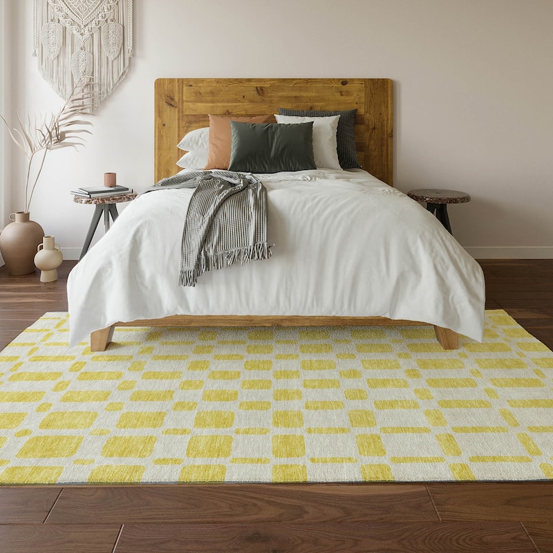 Premium Washable Super Soft Modern Hope Mayfield Rug