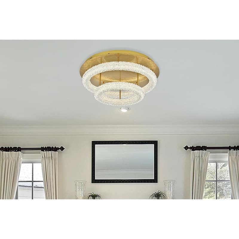 26 inch Adjustable LED Flush Mount