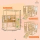 preview thumbnail 3 of 6, Alpine Adventure Indoor Play Gym - Climber, Slide & Kids Activity Set - Natural