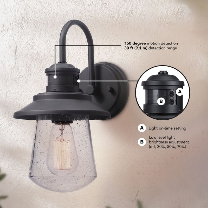 Globe Electric 91009552 Mariner 14" Tall Outdoor Wall Sconce