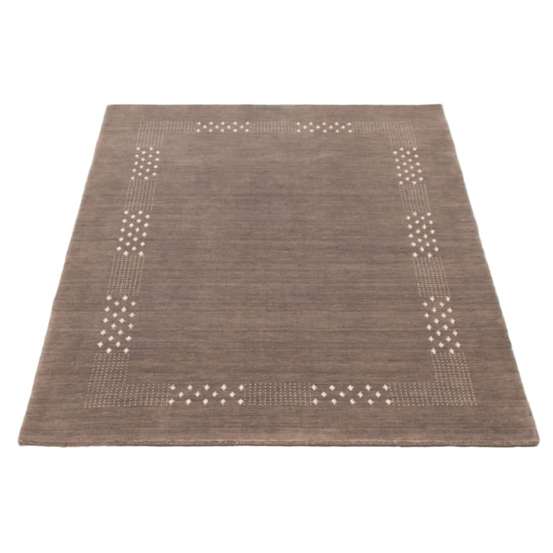 Kashkuli Gabbeh Grey Rug 4'8" x 6'6" - 4'8 x 6'6