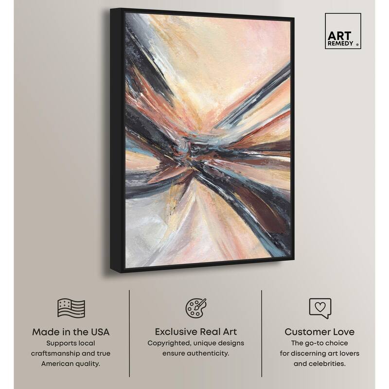 Desert Roads Canvas by Art Remedy