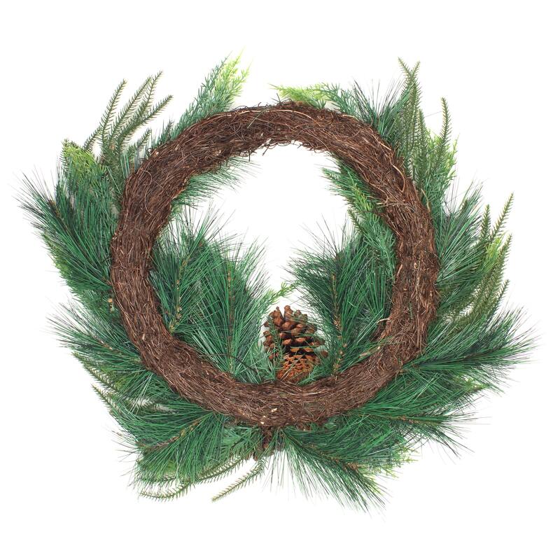 National Tree Company 26 in. Mixed Pine Christmas Wreath - 26 in