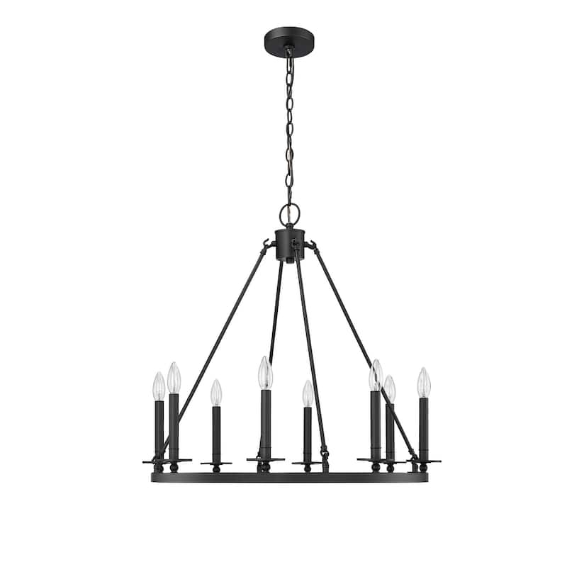 Millennium Lighting 46708 Florence 8 Light 28" Wide Taper Candle