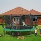 preview thumbnail 12 of 21, 15 ft. Round Outdoor Trampoline with Enclosure Net ﻿ 179.92